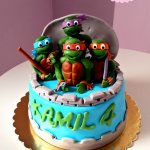 Tort z żółwiami Ninja